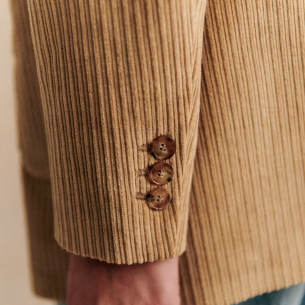 Sezane Michele Jacket Corduroy Blazer - Picture 6 of 8